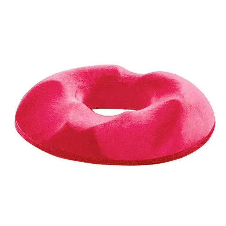Ergonomic Donut-Shaped Memory Foam Cushion | Pain Relief for Hemorrhoids, Coccyx & Tailbone Discomfort at Home or Office