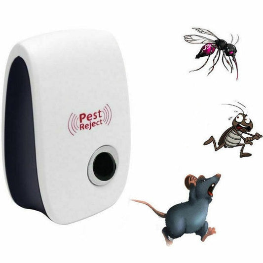 Ultrasonic Rat Repeller Device - Effective Pest Control for Rodents - Safe for Home & Garden Use, 48-Hour Results