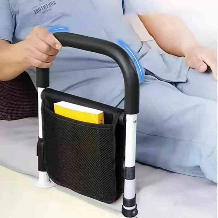 Bed Side Rails for Elderly | Adjustable, Non-Slip Support for Safe Bed Access and Fall Prevention