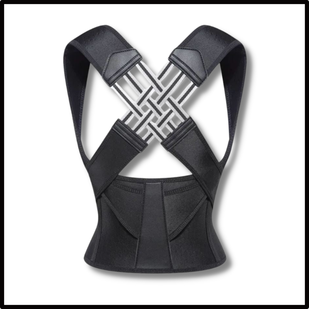 Posture Corrector for Men & Women - Adjustable Back Support Brace for Improved Posture & Pain Relief