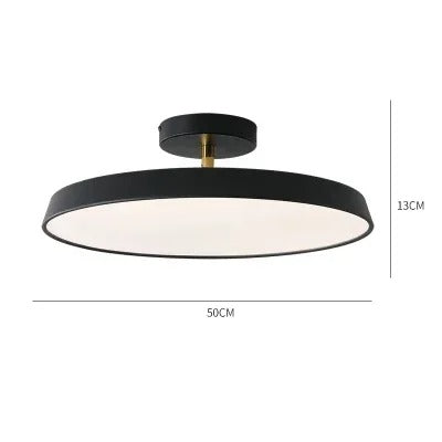 Adjustable LED Ceiling Lamp with Modern Design for Living Room & Home Office Lighting