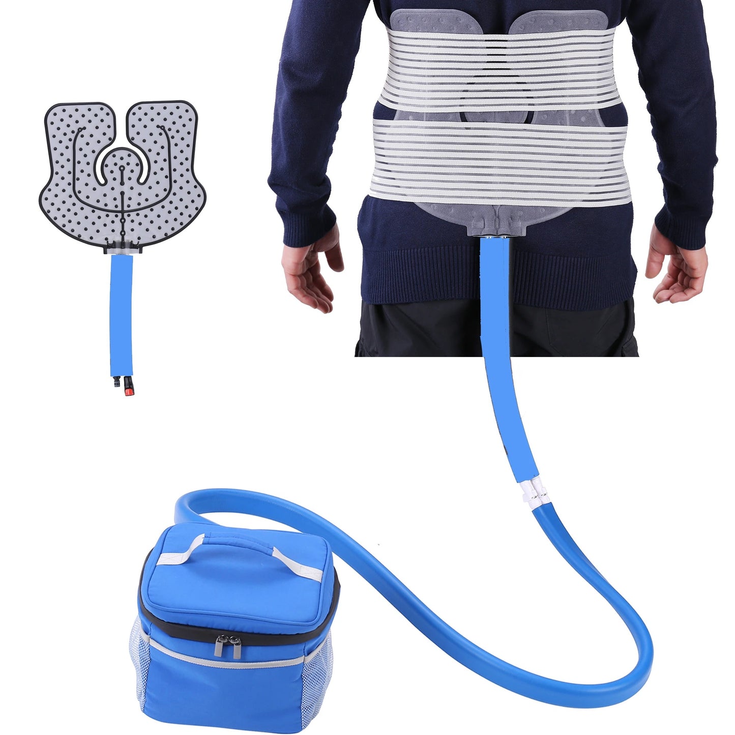 Cold Therapy Knee System | No Motorized Ice machine for knee surgery & Ideal for Post-Operative Recovery and Chronic Pain Relief