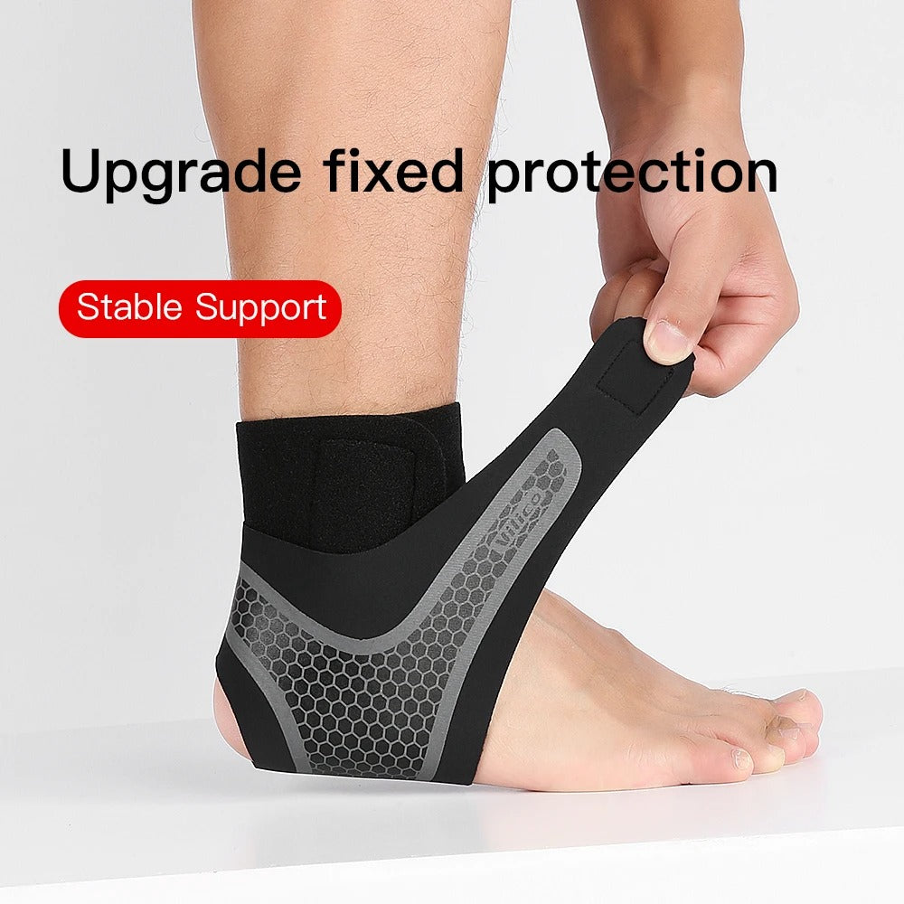 Orthopedic Ankle Brace | MalleoTrain with Compression Pads for Injury Recovery and Swelling Relief - ankle braces and supports