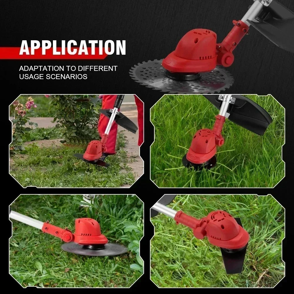 Cordless Grass Trimmer with PowerTrim Technology for Efficient Lawn Care and Edging