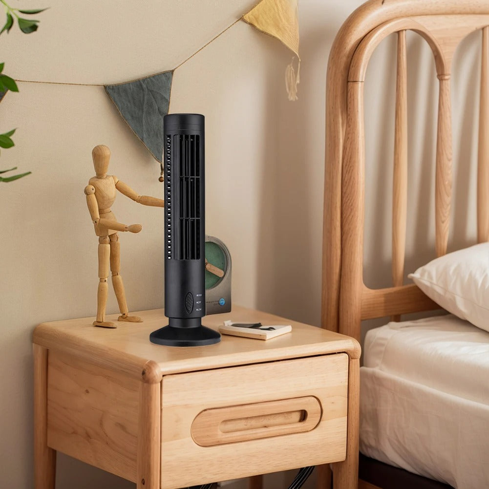 Portable Windowless Air Conditioner | Bladeless Tower Fan AC units | Energy Efficient, Whisper-Quiet & Ideal for Bedrooms, Offices & Dorms