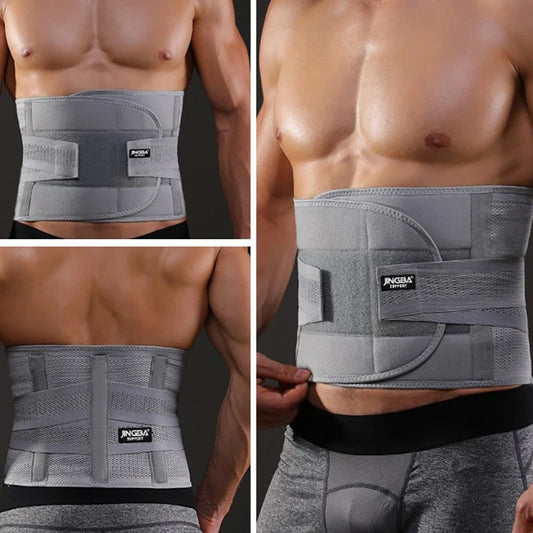 Lumbar Support Back Brace | Adjustable Stabilizing, Breathable & Low-Profile for Chronic Back Pain Relief
