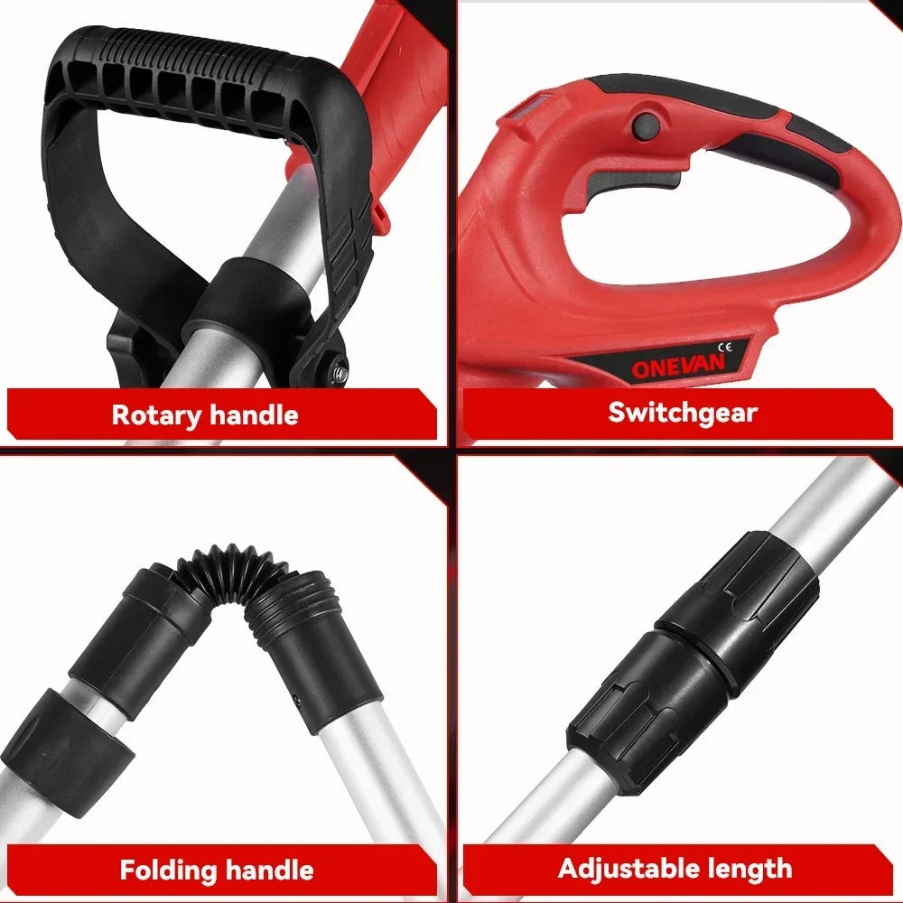 Cordless Grass Trimmer with PowerTrim Technology for Efficient Lawn Care and Edging