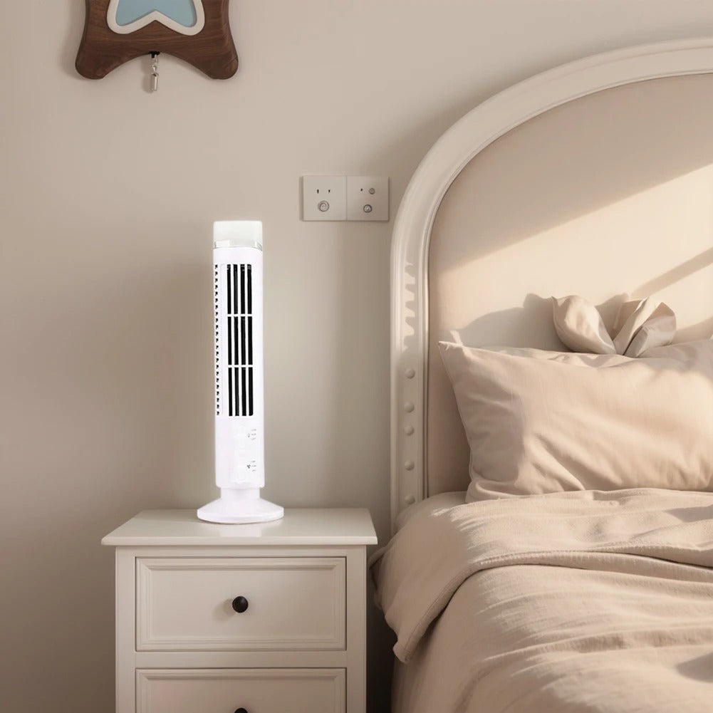 Portable Windowless Air Conditioner | Bladeless Tower Fan AC units | Energy Efficient, Whisper-Quiet & Ideal for Bedrooms, Offices & Dorms