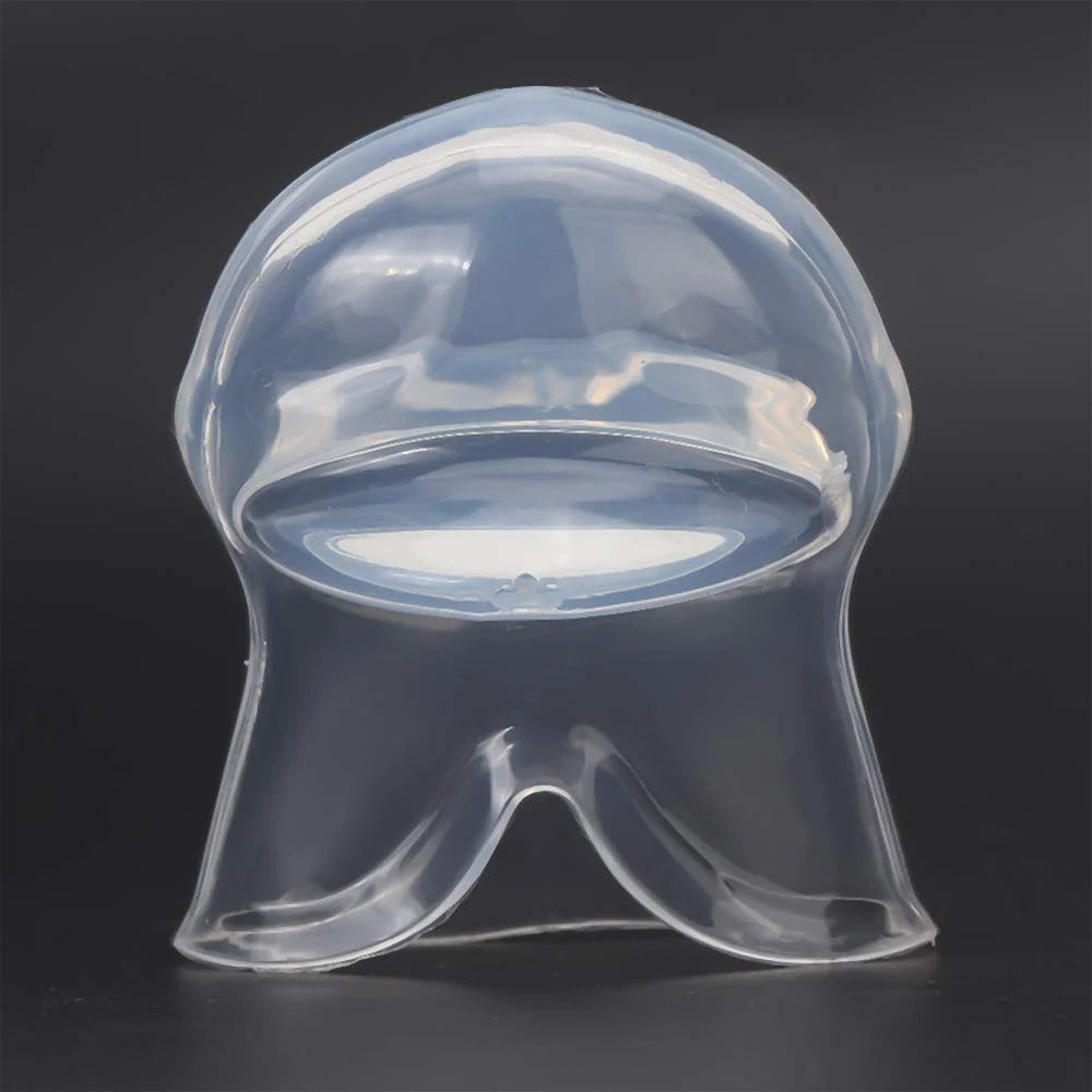 Anti-Snoring Tongue Retainer Silicone Sleeve for Sleep Apnea Relief and Better Sleep Quality