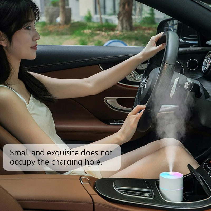 Portable Rechargeable Air Humidifier for Home, Office, and Travel - Compact Mist Maker for Improved Air Quality