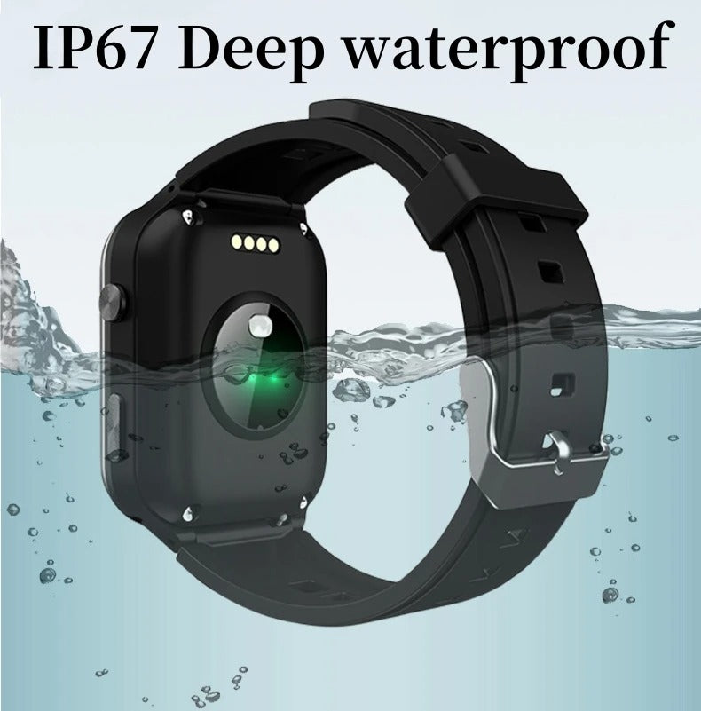 GPS Smartwatch for Seniors with Fall Detection and SOS Function – Reliable Emergency Alert Device