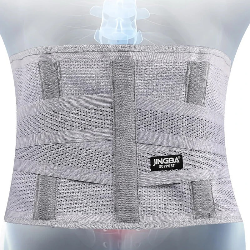 Lumbar Support Back Brace | Adjustable Stabilizing, Breathable & Low-Profile for Chronic Back Pain Relief