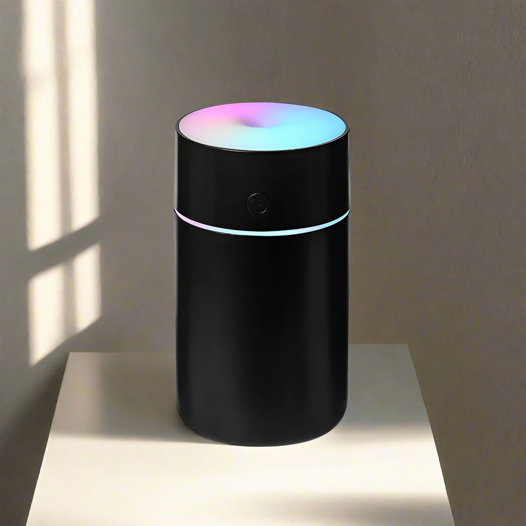 Portable Rechargeable Air Humidifier for Home, Office, and Travel - Compact Mist Maker for Improved Air Quality