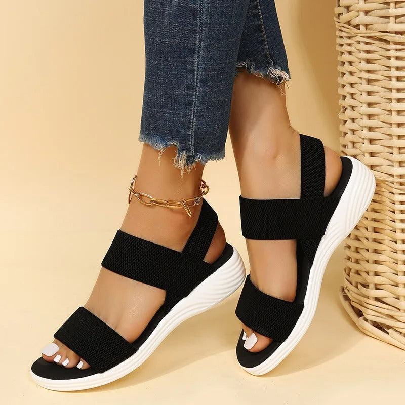 Orthopedic Sandals for Women - Comfortable Arch Support Footwear for Plantar Fasciitis Relief and Everyday Wear