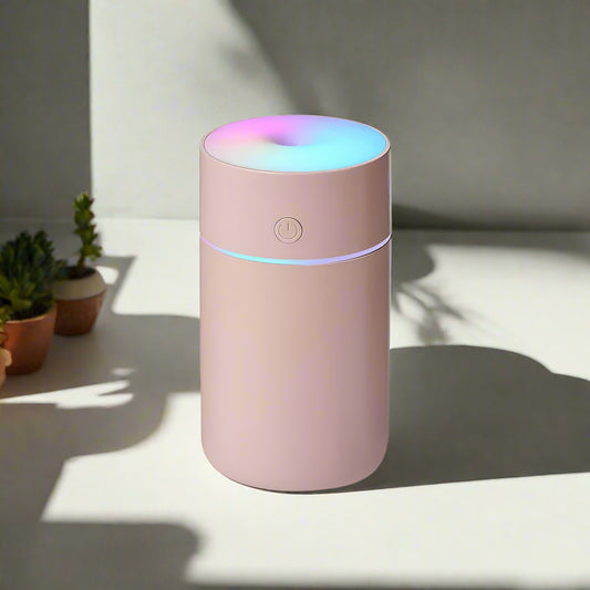 Portable Rechargeable Air Humidifier for Home, Office, and Travel - Compact Mist Maker for Improved Air Quality