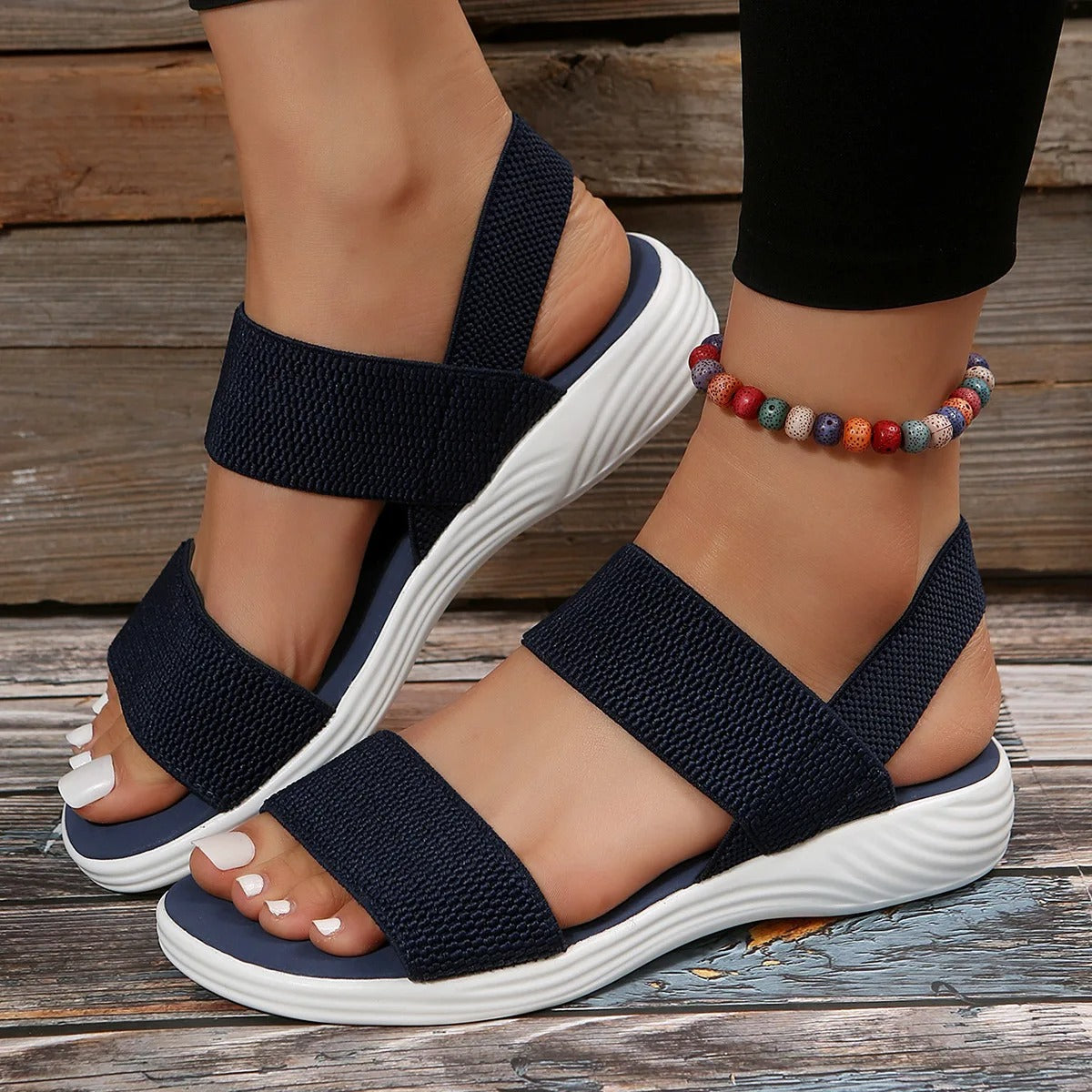 Orthopedic Sandals for Women - Comfortable Arch Support Footwear for Plantar Fasciitis Relief and Everyday Wear
