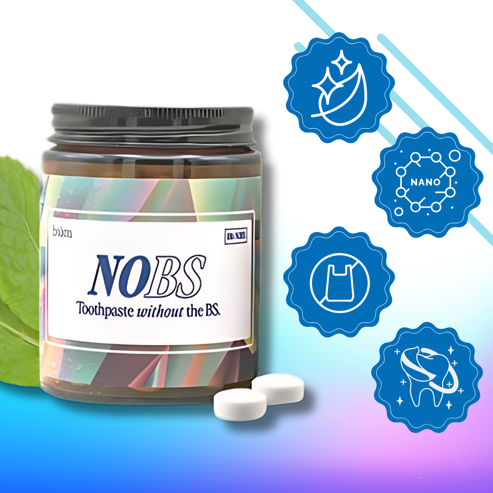 Mint Nobs Fluoride Toothpaste with Natural Mint Flavor for Fresh Breath and Cavity Protection
