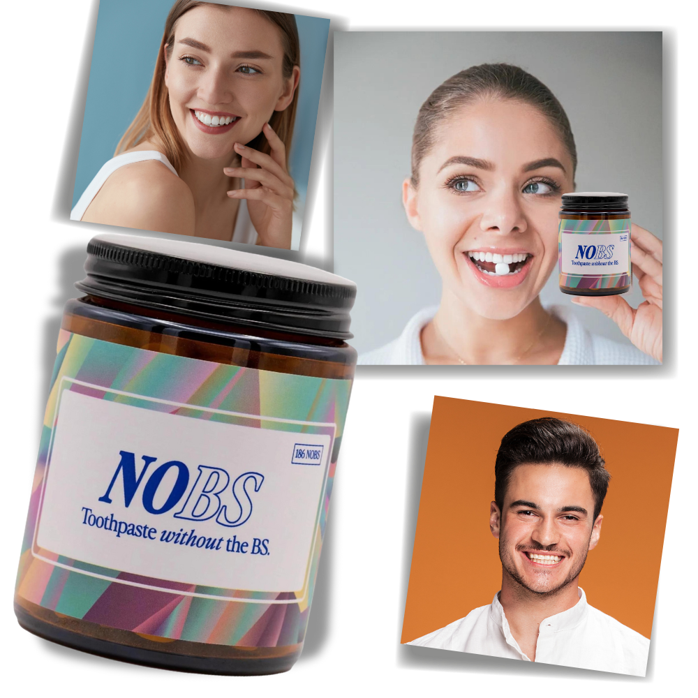 Mint Nobs Fluoride Toothpaste with Natural Mint Flavor for Fresh Breath and Cavity Protection