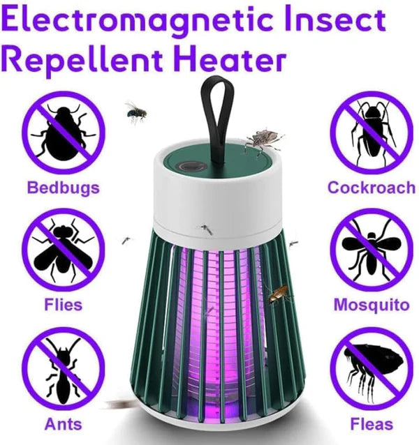 Rechargeable UV Mosquito Zapper | Portable, Chemical-Free & Silent Protection for Indoor & Outdoor Use