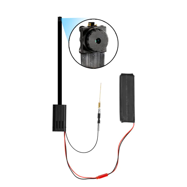 Nano 4K DIY WiFi Nanny Cam Kit | Ultra HD, Motion Activated & Concealed Body Hidden Security Cameras for Home Surveillance