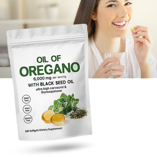 Oregano Immunity Softgels | Plant-Based, Fast Absorption & Convenient Daily Support for Respiratory Health and Overall Wellness