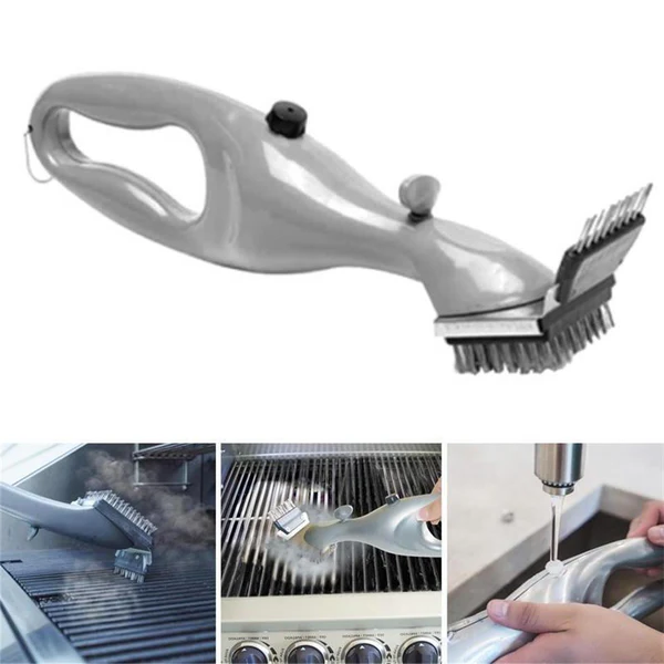 BBQ Steam Cleaning Brush | Ergonomic, Dishwasher Safe & Ideal for Effortless Grill Cleaning