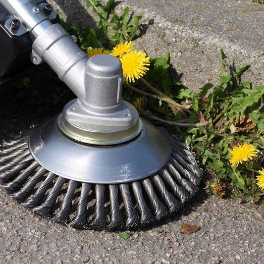Carbon Steel Weed Brush & Trimmer  | Lightweight, Durable & Ideal for Lawn Maintenance and Garden Care