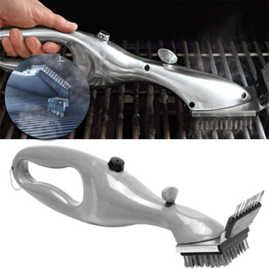 BBQ Steam Cleaning Brush | Ergonomic, Dishwasher Safe & Ideal for Effortless Grill Cleaning
