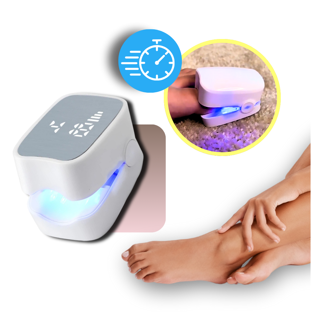 Effective Nail Fungus Treatment Device – Kills Toenail Fungus Instantly with Dual-Laser Technology for Nail Health at Home