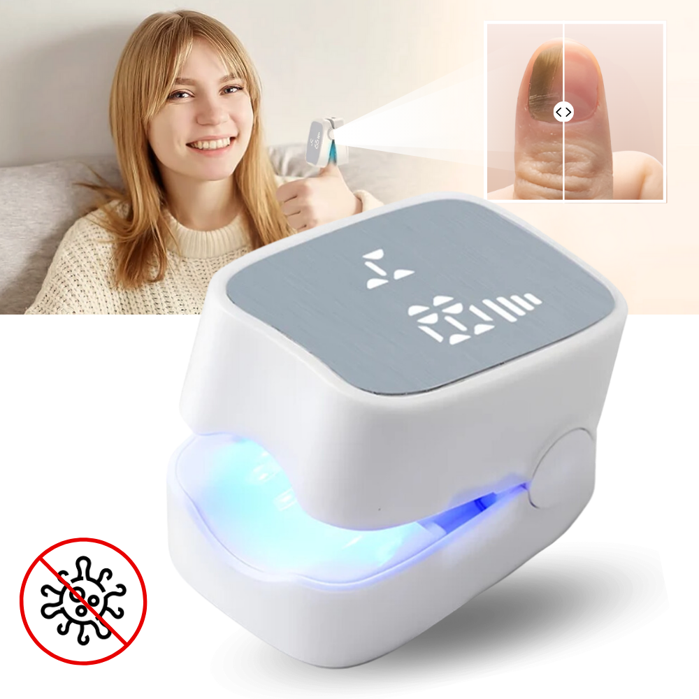 Effective Nail Fungus Treatment Device – Kills Toenail Fungus Instantly with Dual-Laser Technology for Nail Health at Home