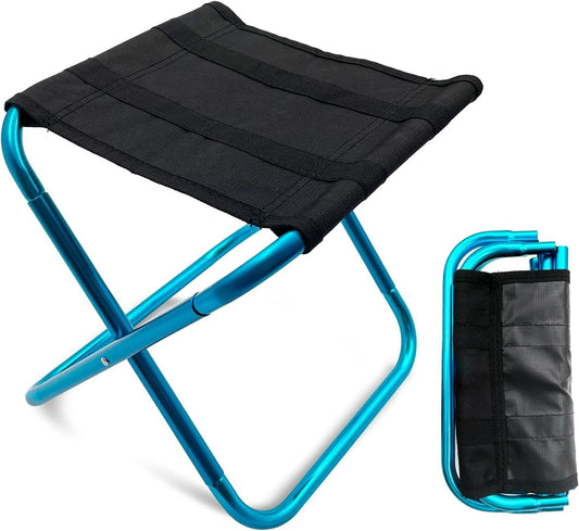 Folding Pocket Chair | Lightweight Aluminum Alloy, Compact Design for Camping, Hiking & Outdoor Adventures