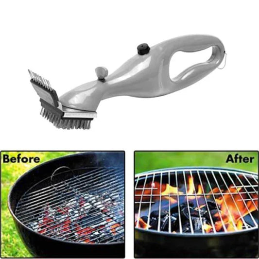 BBQ Steam Cleaning Brush | Ergonomic, Dishwasher Safe & Ideal for Effortless Grill Cleaning
