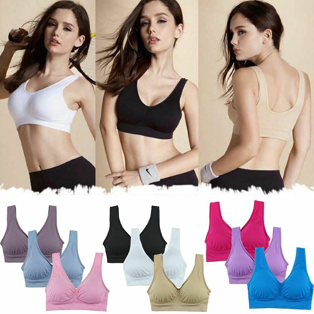 Set of 3 Dream By Genie Bra l Improved Comfortable Seamless Bra