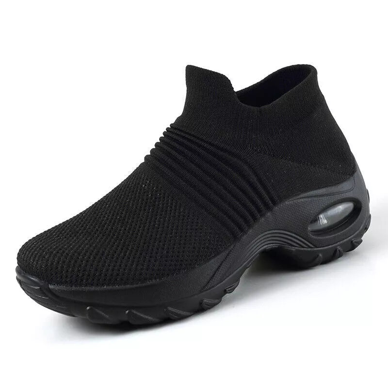 CushionStep™ Women's Slip-On Orthopedic Shoes | Air Cushion Comfort, Breathable Mesh & Non-Slip Sole for Everyday Wear and Active Lifestyle