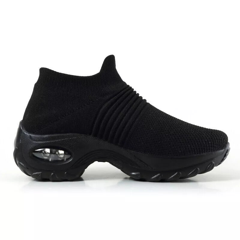 CushionStep™ Women's Slip-On Orthopedic Shoes | Air Cushion Comfort, Breathable Mesh & Non-Slip Sole for Everyday Wear and Active Lifestyle