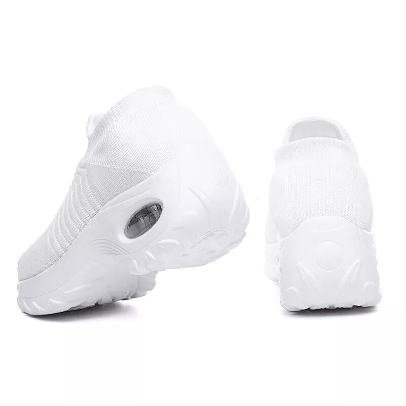 CushionStep™ Women's Slip-On Orthopedic Shoes | Air Cushion Comfort, Breathable Mesh & Non-Slip Sole for Everyday Wear and Active Lifestyle