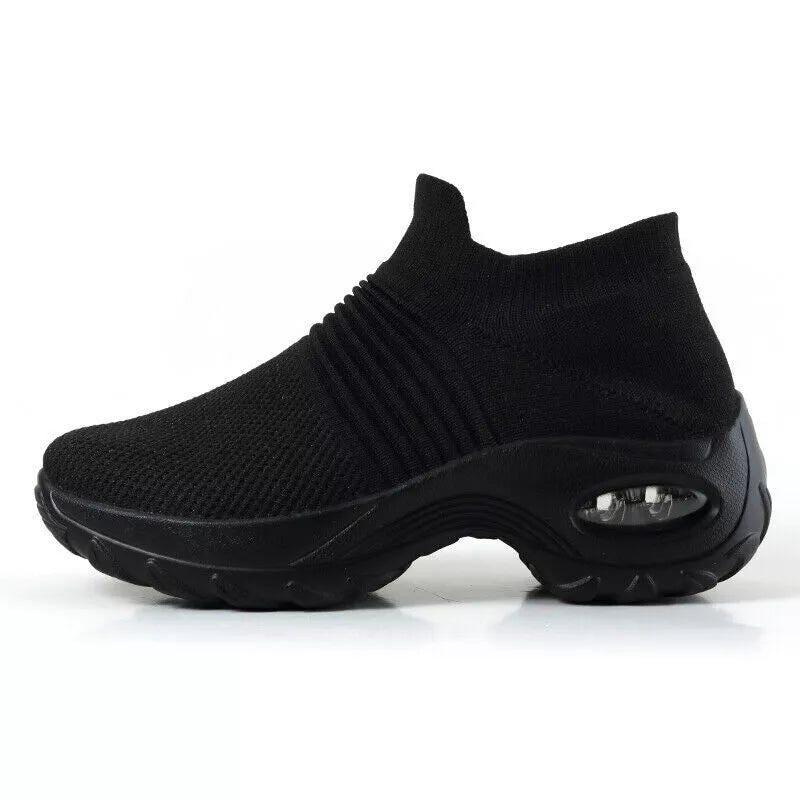 CushionStep™ Women's Slip-On Orthopedic Shoes | Air Cushion Comfort, Breathable Mesh & Non-Slip Sole for Everyday Wear and Active Lifestyle