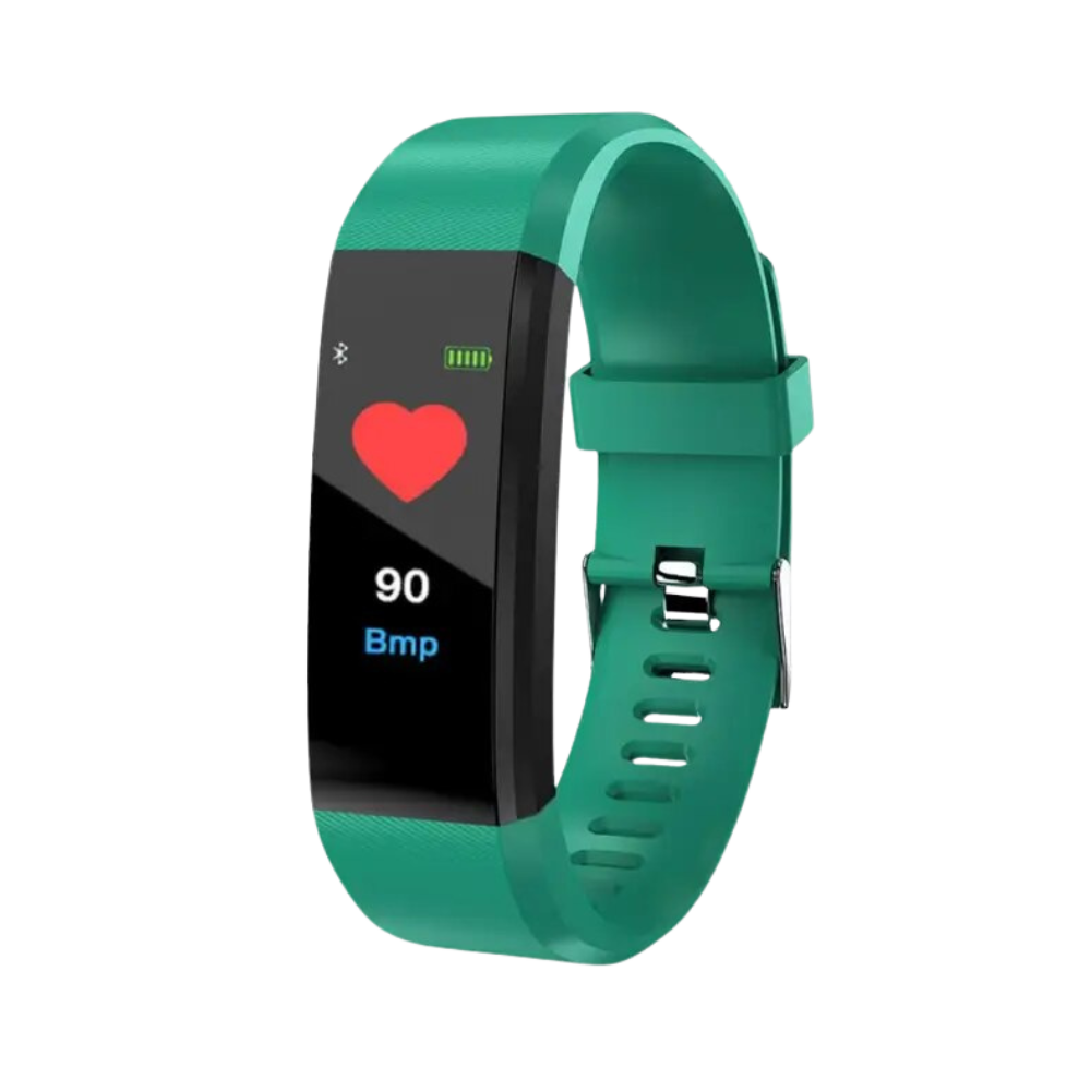 Step Counter Watch for Seniors | Smart Bracelet Easy-to-Read Display, Health Tracking & Long Battery Smartwatch