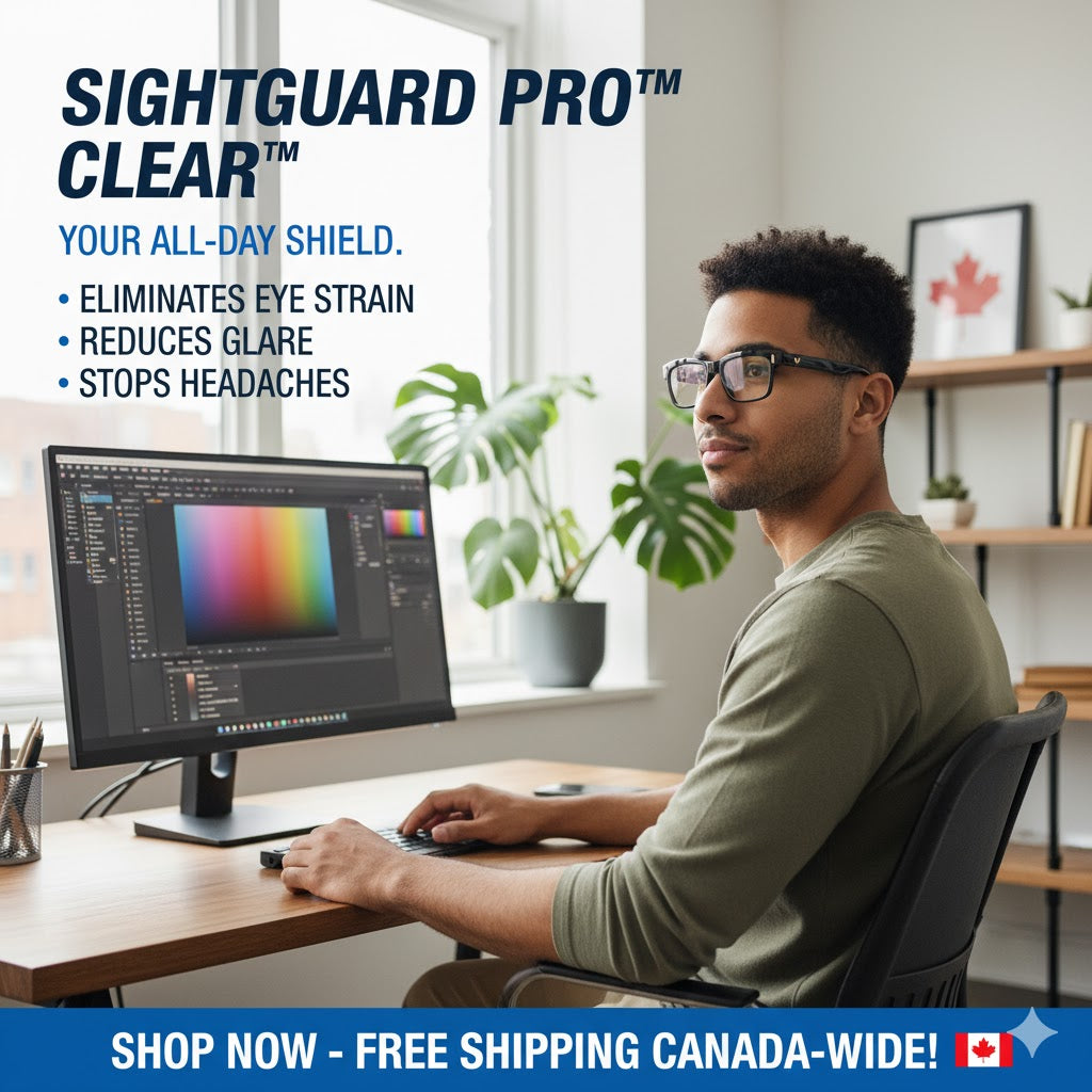 Clarity Blue Glasses - Blue Light Blocking Screen Glasses | With UV Protection - Reduces Eye Strain - Improves Sleep Quality - Relieves Eye Fatigue