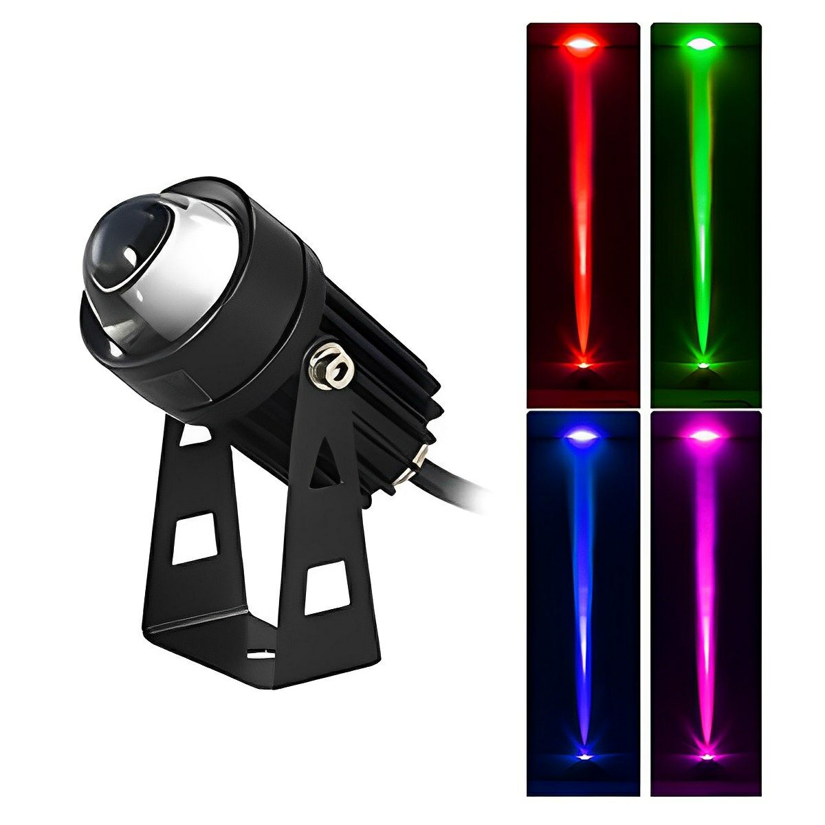 Outdoor Waterproof LED Spot Lights | Flood Lights exterior, Waterproof, Super Bright, Adjustable Color Temperature & Ideal for Garden and Villa Illumination