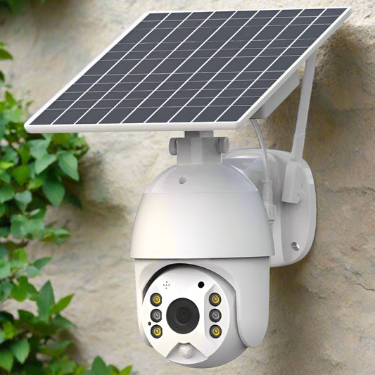 Solar Powered 4G Security Camera | HD 1080p, Rotating Lens & Waterproof for Remote Surveillance and Outdoor Monitoring
