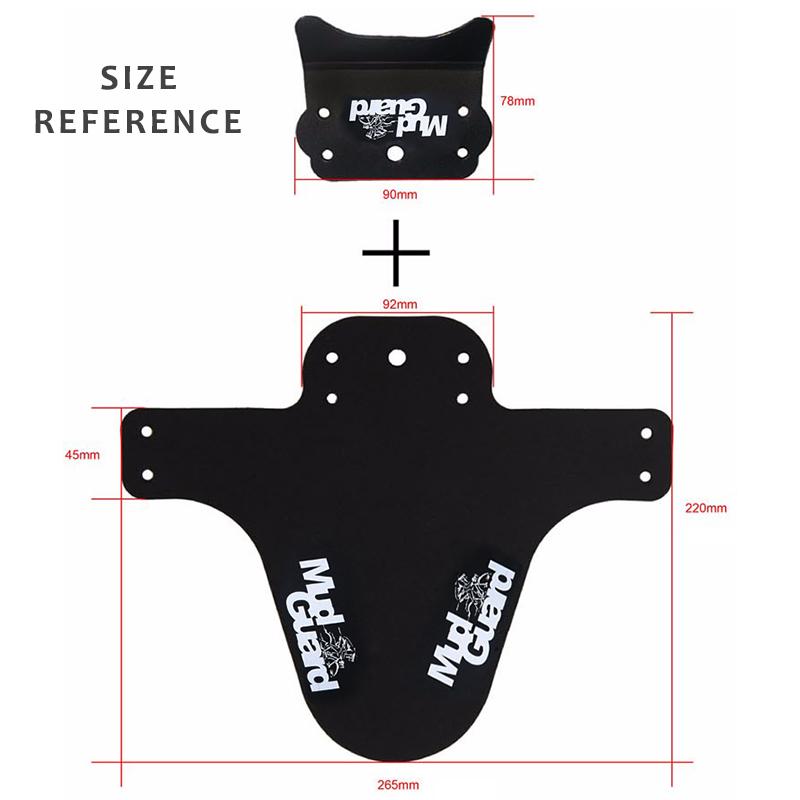 Mountain Bike Mud Flaps - Mud Flaps