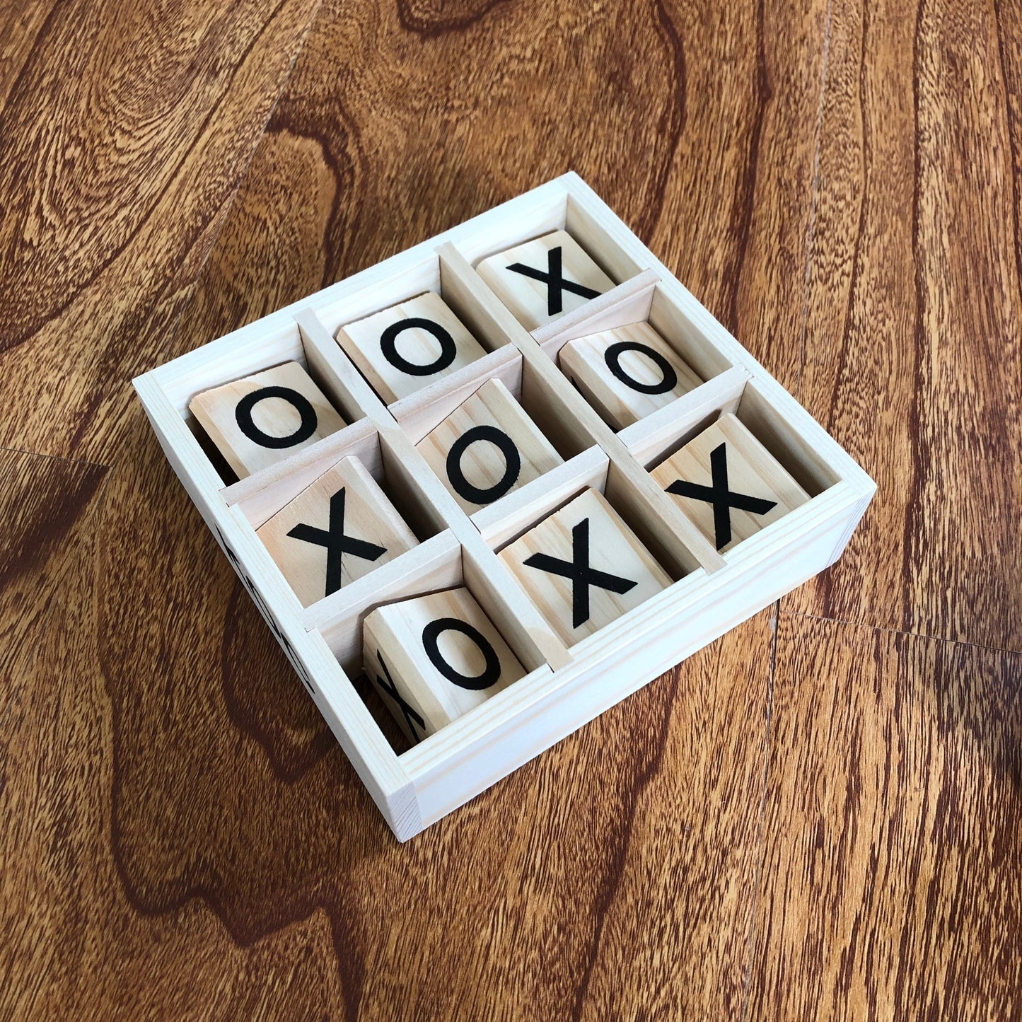 Tic Tac Toe Board - Wooden Tic Tac Toe
