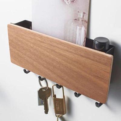 Wooden Storage Rack Key Holder for Wall Key Hanger