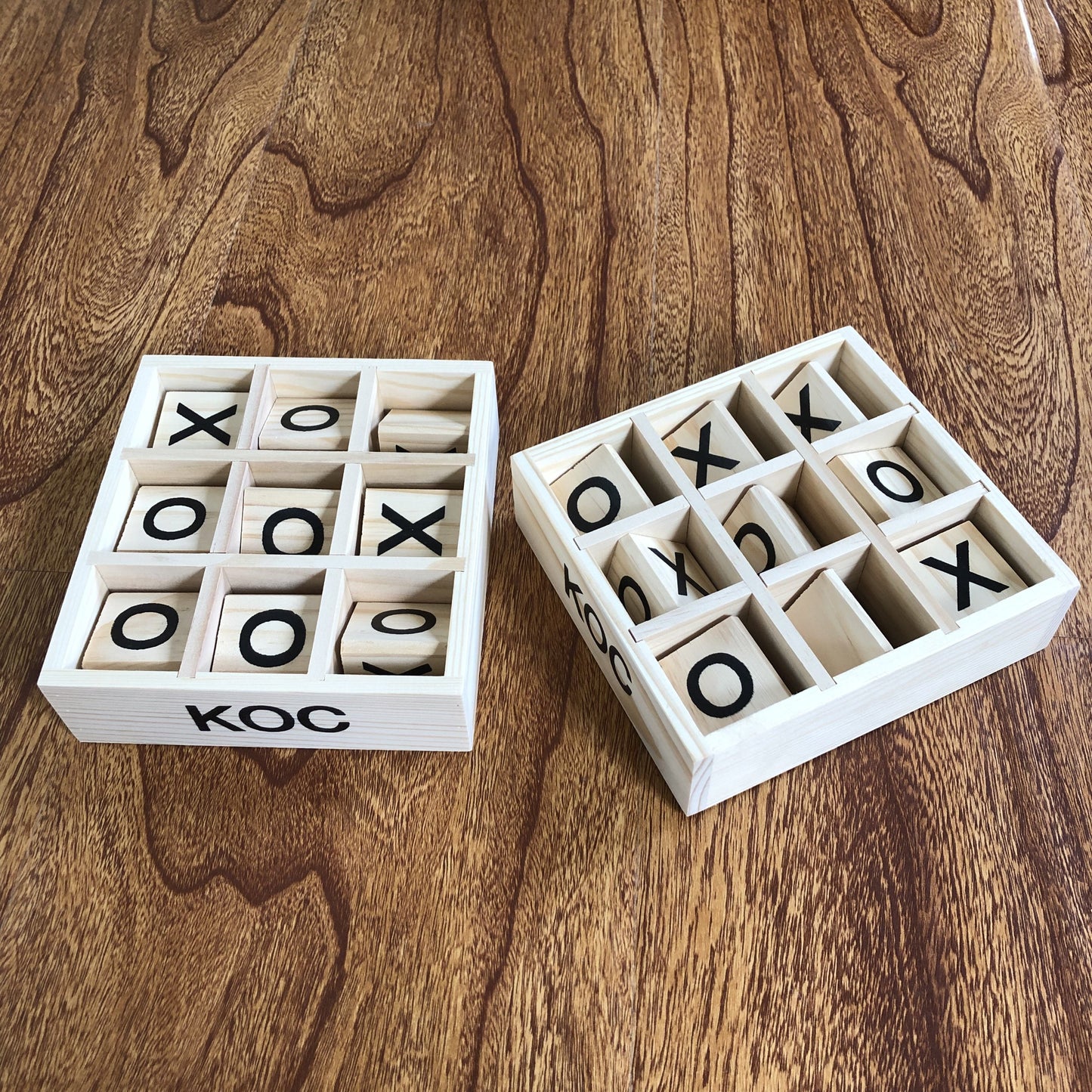 Tic Tac Toe Board - Wooden Tic Tac Toe