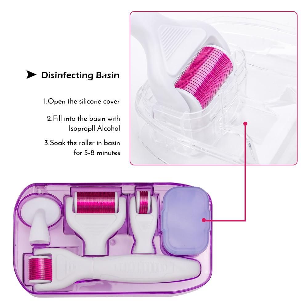 Microneedling at Home Titanium Derma Roller