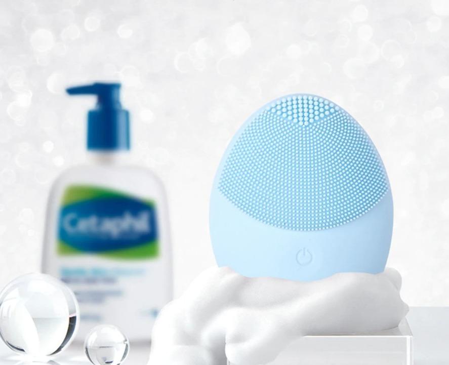 Facial Cleansing Brush Silicone Face Brush Face Scrubber