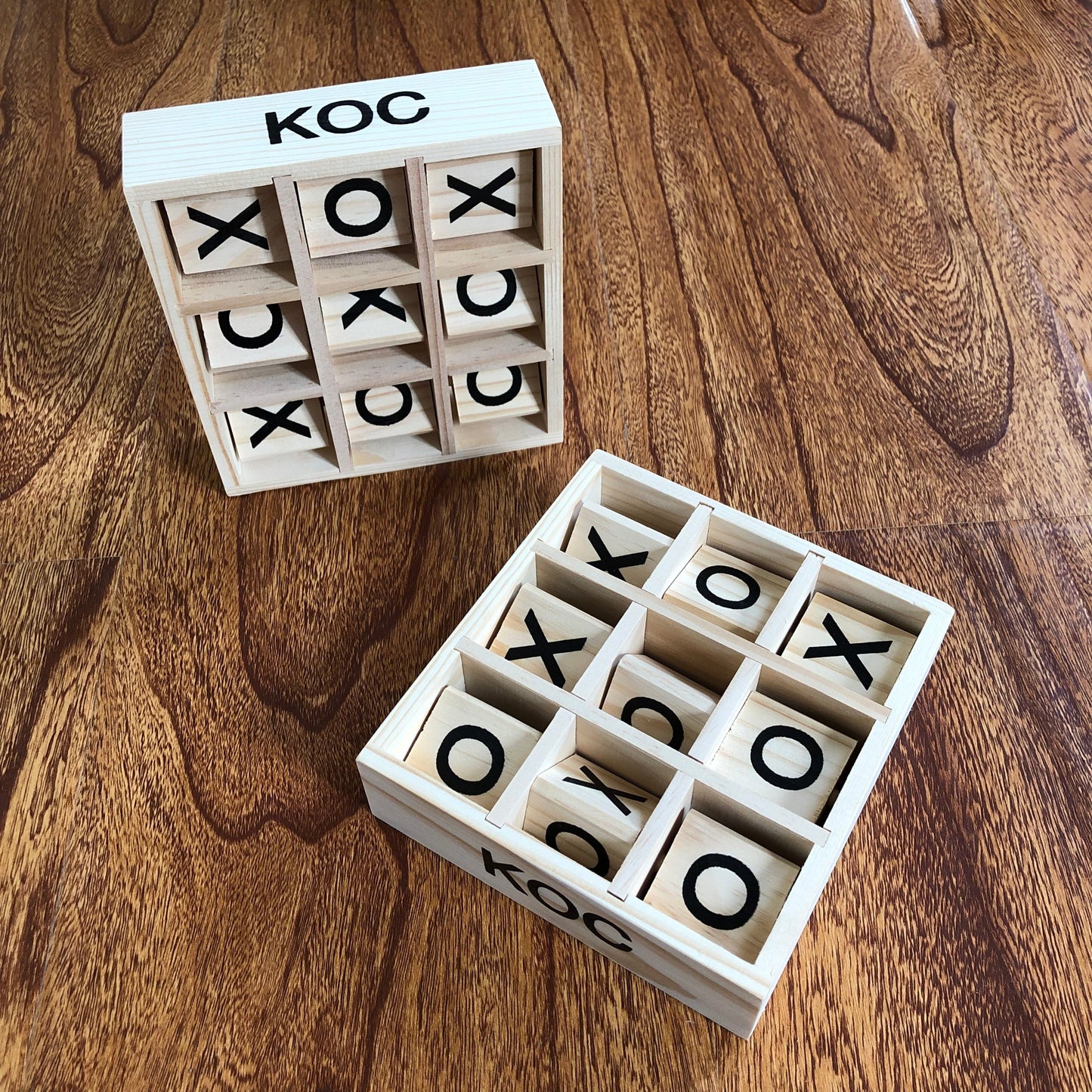 Tic Tac Toe Board - Wooden Tic Tac Toe