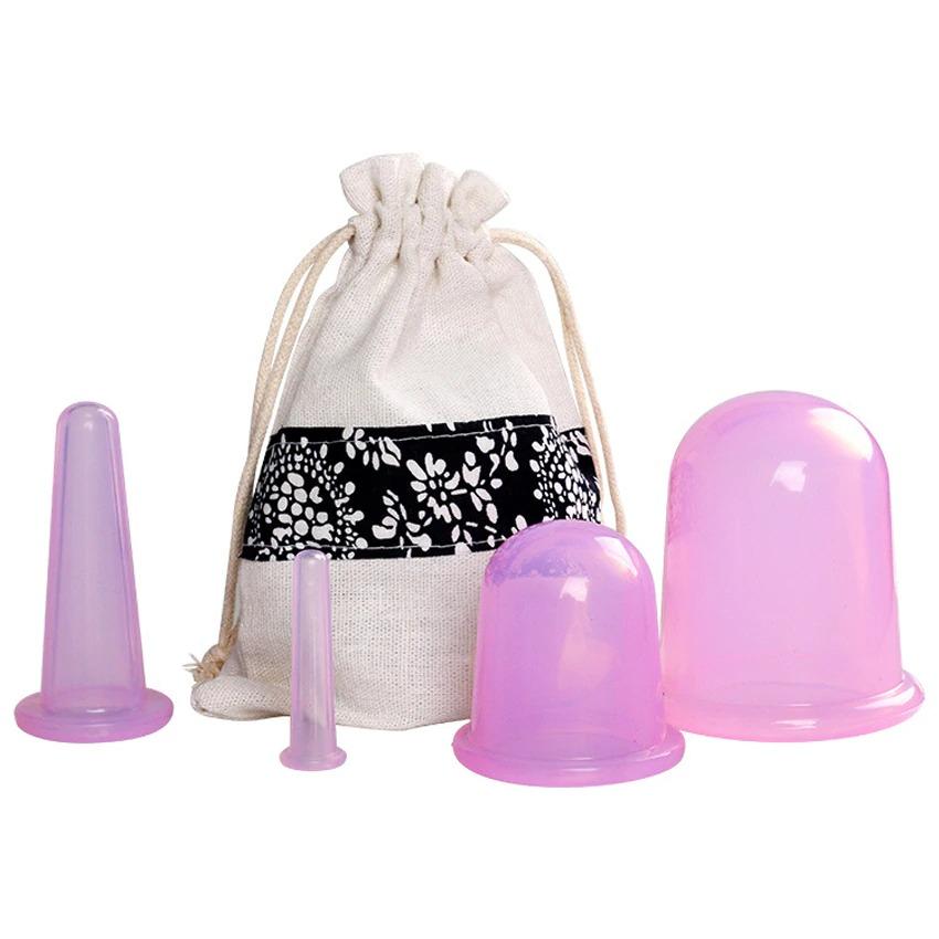 4 Pcs Facial Cups Facial Cupping Set