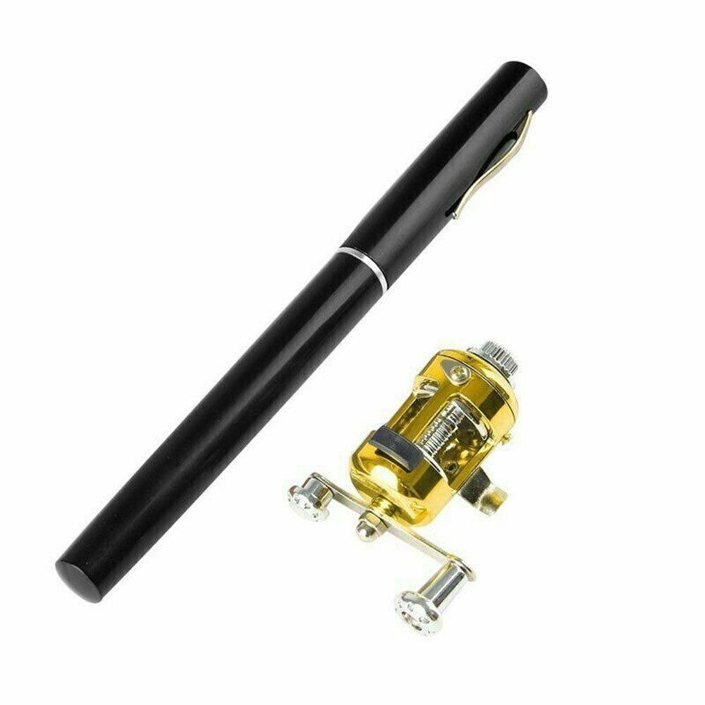Mini Telescopic Pen Fishing Rod + Reel
